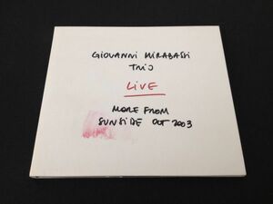 ジョヴァンニ・ミラバッシ　GIOVANNI MIRABASSI TRIO　LIVE MORE FROM SUNSIDE OCT 2003　GM001　