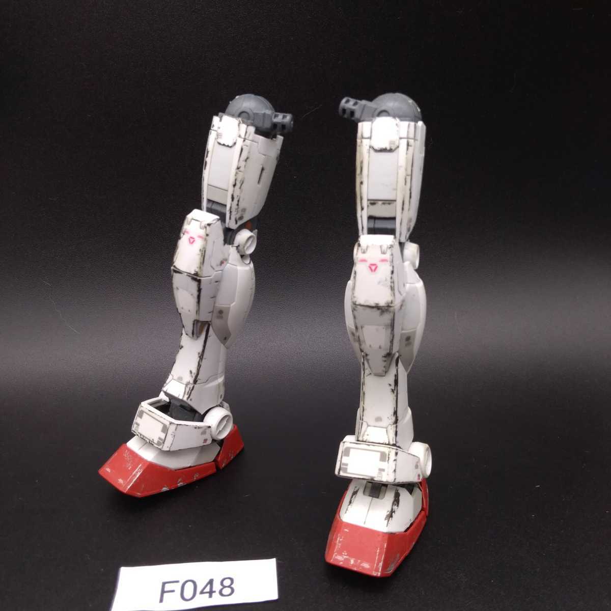 Jetzt kaufen Kann gebündelt werden F048 Teilbein MG 1/100 Gundam Ver.3.0 Gunpla Nicht zusammengebaut, schmutzige Farbe Fertiges Produkt Schrott, Charakter, gundam, Fertiges Produkt