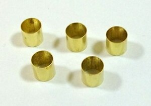 Montreux Pot Brass Sleeve ミリ(6mm)-インチ(6.35mm)変換 ペグのガタつきにも