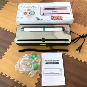 新品 真空パック器 ロールカッター内蔵 日本語訳説明文あり