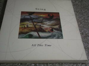 ★Sting/All This Time 輸入盤デジパック3曲入りEPアメリカ盤★1991年発売 A&M Records 75021 2354-2　The Soul Cage よりのシングルカット