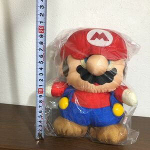 スーパーマリオワールド　ぬいぐるみ　レトロ　任天堂　非売品　景品　タフタ　マリオ