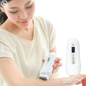 痛くない 脱毛器 レディースシェーバー デピタイムプラスdepitime+脱毛、