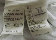 ワイズ ヨウジヤマモト ＊ 薄手 綿ニット 断切り加工 二重 カーディガン 3 （ Y's Yohji Yamamoto Femme COTTON Knit Cardigan 3_画像4