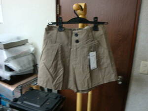  for women culotte pants cotton . light brown M size new goods 