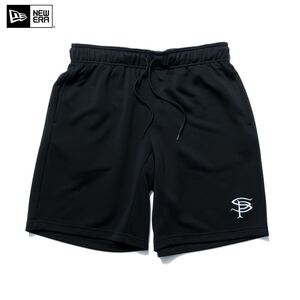 【新品タグ付き】 21SS 新品 SOPHNET ソフネット NEWERA SP LOGO SWEAT SHORTS スウェットショーツ パンツ BLACK ブラック 黒色