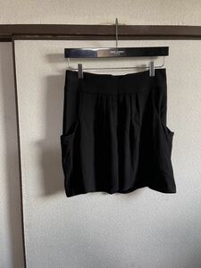 【良品】【レターパックプラス対応】 JOSEPH ジョセフ スカート パンツ BLACK ブラック 黒色 即決早い者勝ち