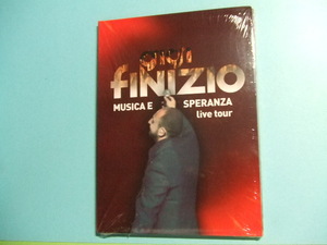 未開封DVD★Gigi Finizio ジジフィニツォ/イタリア/Musica E Speranza Live Tour　輸入盤★8枚まで同梱送料160円 特別棚