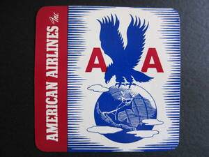 アメリカン航空■AMERICAN AIRLINES■ラベル■1940'ｓ前半