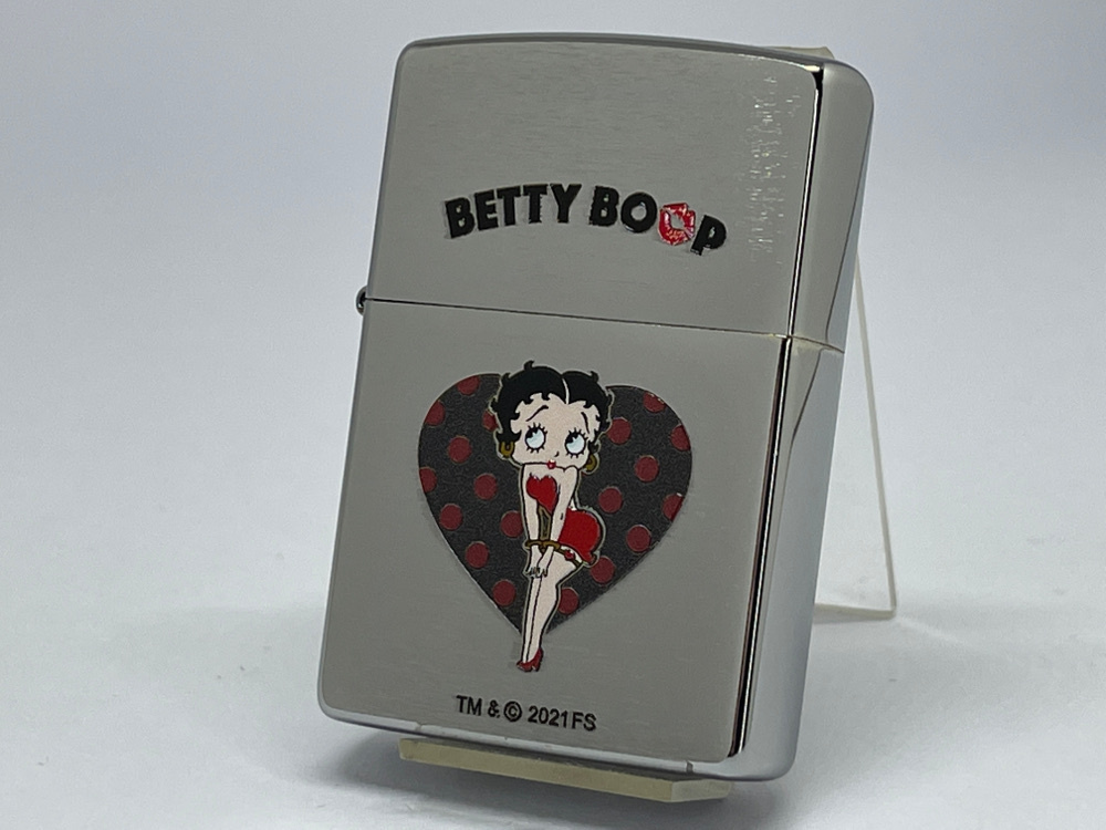 半額以下 送料無料 特別限定品limited Editionジッポー ベティーブープzippo Betty Boop シリアル入銀仕上げ携帯灰皿付 ベティーちゃんジッポー 研究工業用 アンティーク コレクション 雑貨 Roe Solca Ec