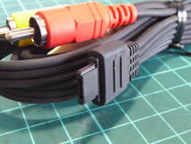 vadafone ボーダフォン ビデオ出力ケーブル シャープ製 SHPS01 平型端子ビデオ出力ケーブル 210725101_画像2