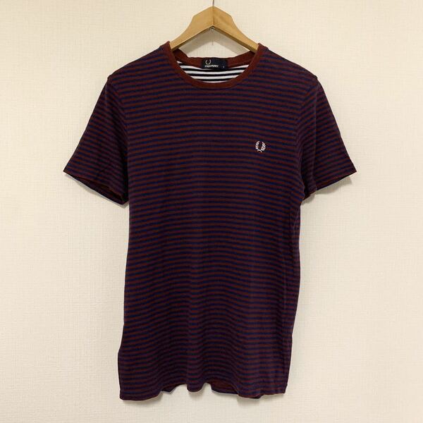 FredPerry(UK)ビンテージボーダーTシャツ