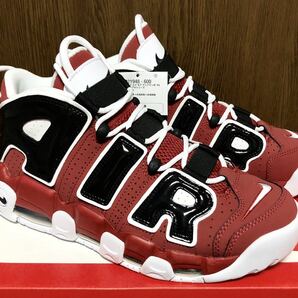 21年製 NIKE AIR MORE UPTEMPO 96 CHICAGO ナイキ エア モア アップテンポ シカゴ SWOOSH【921948-600】RED レッド 赤 US9.5の画像2