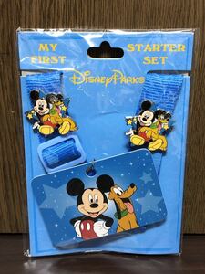 未開封 Disney Parks Pin Trading Starter Set Mickey Mouse Pins ディズニー カリフォルニア ミッキー ピンバッジ ピンズ スターター