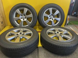 TOYOTA純正アルミ17インチ[商品番号3708]17×6.5J +35 225/65R17 ダンロップGRANDTREK PT3 4本セット