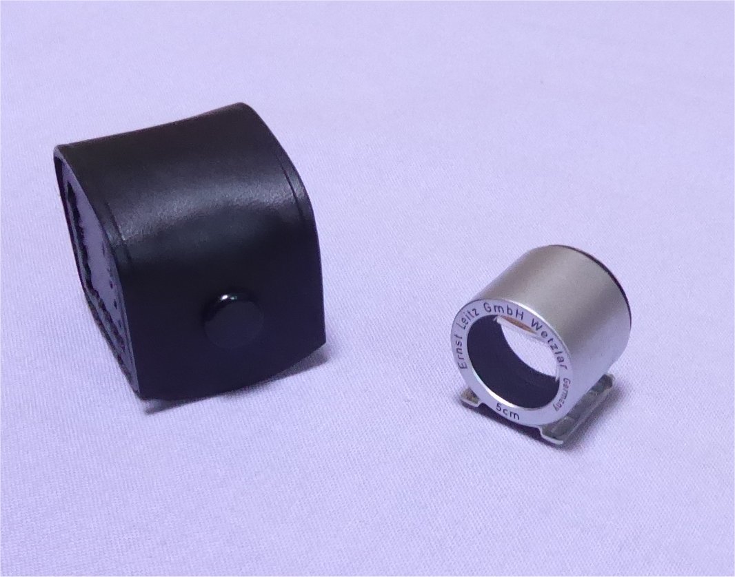 LEICA ライカ・ファインダー SBOOI 50mm 革ケース付き 上美品 www