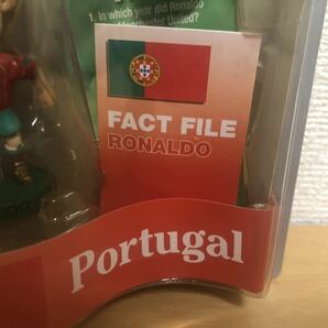 PRO STARS Portugal Cristiano Ronaldo 17 FACT FILE RONALDO クリスティアーノ・ロナウド クリロナ サッカー ポルトガル代表 フィギュアの画像4