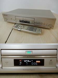 【Pioneer】パイオニア DVD PLAYER DVDプレーヤー MODEL DV-Ｓ646A 純正リモコン付き 通電/動作確認 中古品 JUNK扱い 一切返品不可で！ 