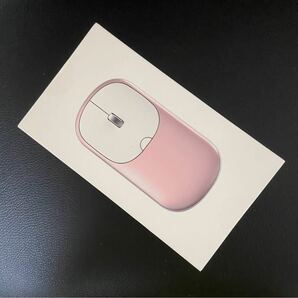 （ピンク) 高質品超薄型マウス　ウイヤレスマウス 光学式 充電式　bluetoothと2.4GHZ サイレントマウス