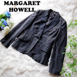 マーガレットハウエル MARGARET HOWELL コットンテーラードジャケット