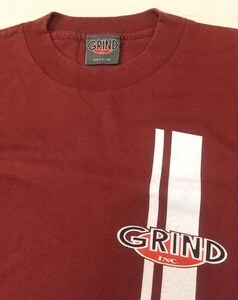 古着/Tシャツ/GRIND INC/Made in USA/90's California Skate/Vans/thrasher/オールド/レトロ/サイズ M