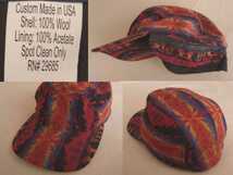 新品未使用 pendleton ペンドルトン USA アメリカ製 ネイティブ柄 JET ジェットcap ビンテージ VINTAGE_画像5