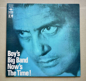 LP : Boy's Big Band Now's The Time! 国内盤 “Blues Minor”カヴァー収録 John Coltrane SONP-50410 Boy Edgar