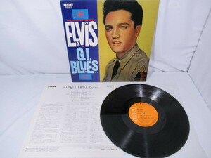 KN2700/レコード盤/LP/エルヴィス・プレスリー/ELVIS PRESLEY/G.I.ブルース/G.I.BLUES/ライナー付/中古品/現状渡し/