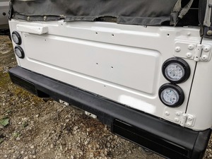 ジムニー LEDテールランプキットSETクリアスモークJA11/JA22/SJ30/JA71/JB23 汎用丸形テールランプ外径100mm 汎用トレーラーテールランプ
