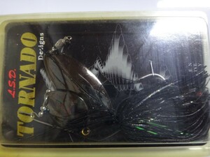 L.S.D TORNADO #01 TW 3/8oz　LSDデザイン トルネード スピナーベイト タンデムウィロー　ゼブラスカート＋ティンセル