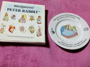 当時物！デットストック品！ピーターラビット ウェッジウッド！WEDGEWOOD！お皿！ビンテージ！インテリア！雑貨！s1真1