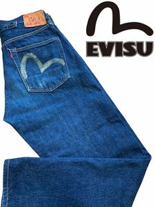 【EVIS JEANS】エヴィスジーンズ 初期 NO.2 2504XX U無し 鯛釣りパッチ