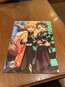 鬼滅の刃 雑誌イラストシリーズレイヤードクリアファイル 炭治郎 善逸 伊之助