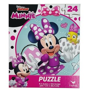 ミニー パズル 24ピース (ミニー＆クッコーロカ) 15371d ディズニー Disney MINNIE おもちゃ PUZZLE 輸入 アメリカ キャラクター グッズ