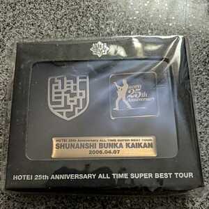 布袋寅泰 25th ANNIVERSARY ALL TIME SUPER BEST TOUR グッズ ピンバッヂ　周南市