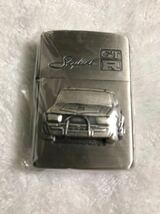 金属製ヘッドカバー型ケース入り　ZIPPOジッポー　SKYLINE 2000 GT-R スカイライン　未使用　1995年製　メタル貼り4個セット　スカイライン_画像5