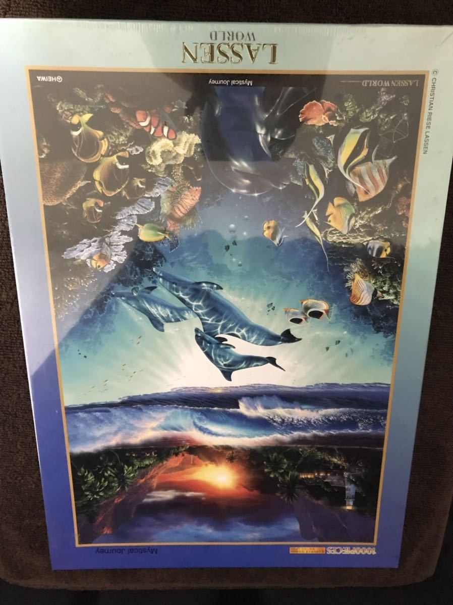 Christian Riese LASSEN Christian Riese Lassen 1000 piece jigsaw puzzle unopened item, toy, game, puzzle, jigsaw puzzle