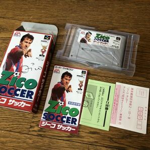 スーパーファミコンソフト スーパーファミコン SFC ジーコサッカー Zico SOCCERの画像3