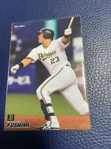 2021カルビープロ野球チップスカード 034 伏見寅威 オリックスバファローズ