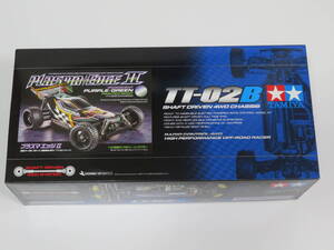 送料込み! プラズマエッジⅡ 偏光パープル/グリーン 塗装済みボディ (TT-02Bシャーシ) タミヤ 1/10 電動RC 4WDバギー ITEM47454