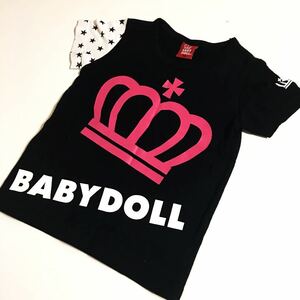 美品 男女兼用100サイズ BABYDOLL 半袖Tシャツ