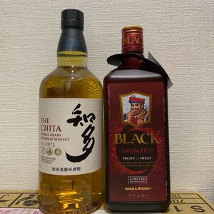 知多700ml 1本 ブラックニッカ700ml 1本