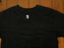 ★色落ち有☆ALSTYLE APPAREL & ACTIVEWEAR★スカルプリント 半袖Tシャツ コットンＴシャツ M 黒　ブラック_画像8