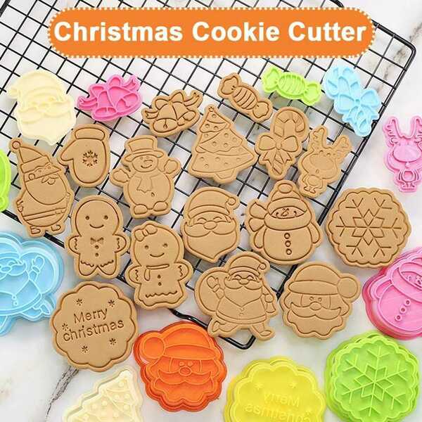 クリスマス　クッキー型　16種セット