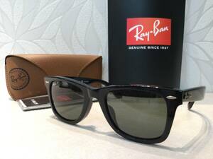 【新品】RayBan レイバン 偏光サングラス ウェイファーラーRB2140-F ブラック☆未使用