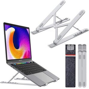 【新品・未使用】ノートパソコンスタンド(キャリングポーチ付)