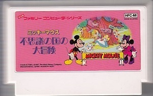 ファミコン カセット◆ミッキーマウス 不思議の国の大冒険