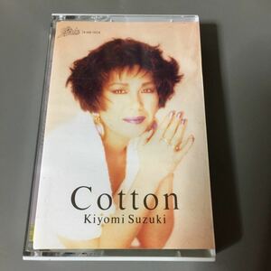 鈴木聖美 Cotton 国内盤カセットテープ