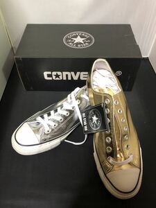 ■新品 送料無料 CONVERSE ALL STAR 100 SHINYMETALLIC コンバースオールスター 100周年記念 シャイニーメタリック コラボ■