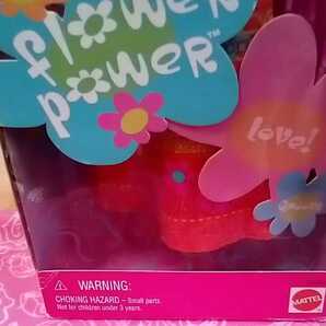 マテル Barbie 新品 “flower power テレサ” 外箱傷みあり、靴欠品の画像3